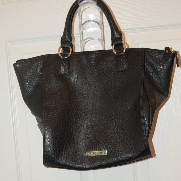 DANIELLE NICOLE  Man made materials Black Hand Bag - No Shoulder Straps - Picture 3 of 16